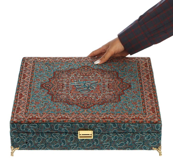 گز لقمه و سوهان عسلی ترکیبی جعبه ترمه